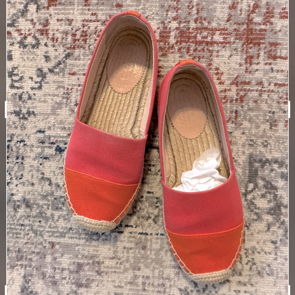 J Crew flats espadrilles size 7